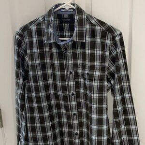 Scotch & Soda • Plaid Button Down Shirt Size Small